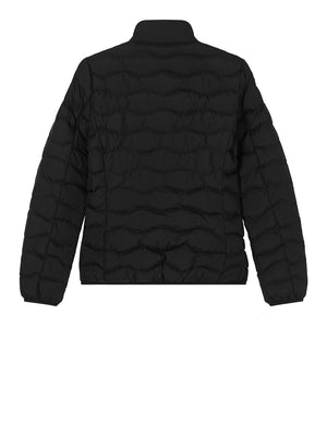 EA7 Giacca In Nylon Imbottita Core Lady Con Collo Montante EA7 - Nero