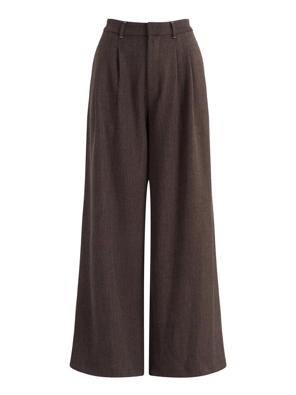 ELEH Pantalone Eleh In Tinta Unita Moro