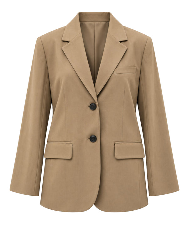 ELEH Blazer Due Bottoni Eleh - Verde Kaky