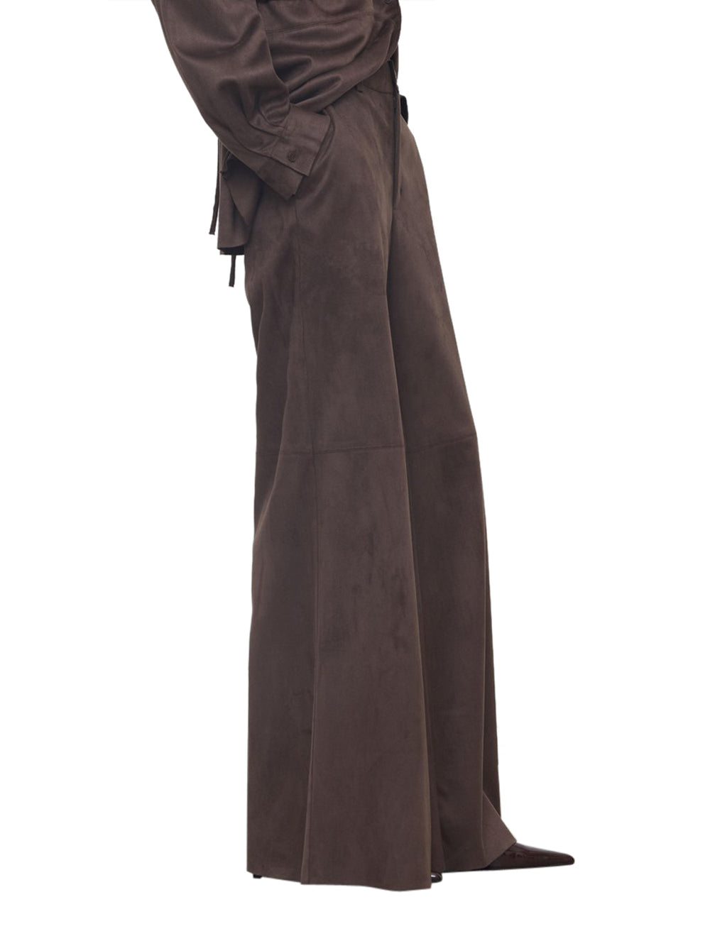 ELEH Pantalone Eleh In Tinta Unita Moro