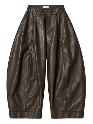 ELEH Pantalone Barrel Eleh - Fango