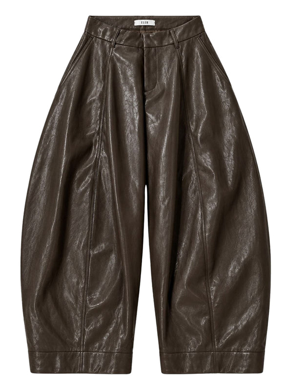 ELEH Pantalone Barrel Eleh - Fango