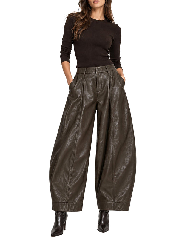 ELEH Pantalone Barrel Eleh - Fango