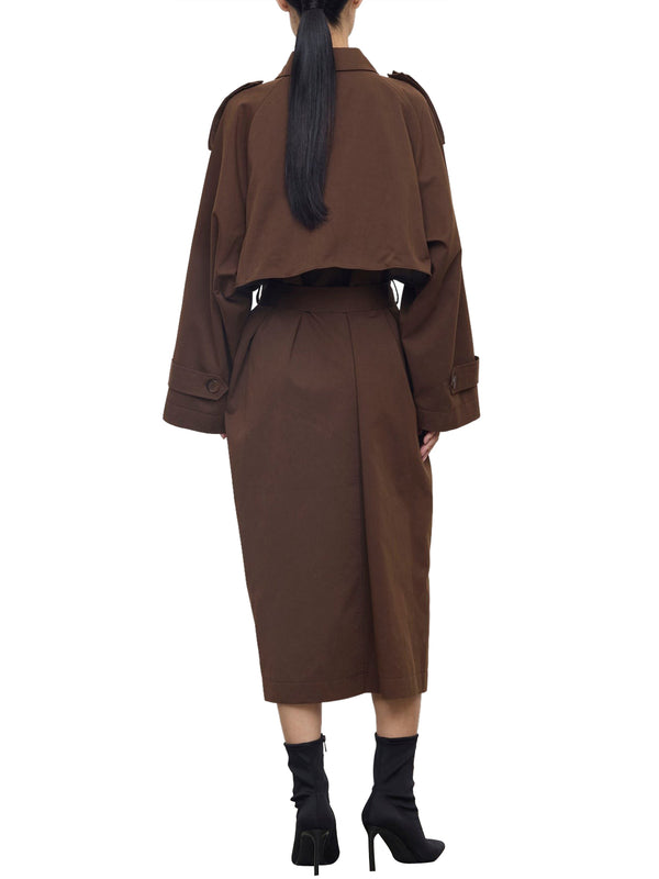 ELEH Cappotto Eleh - Marrone