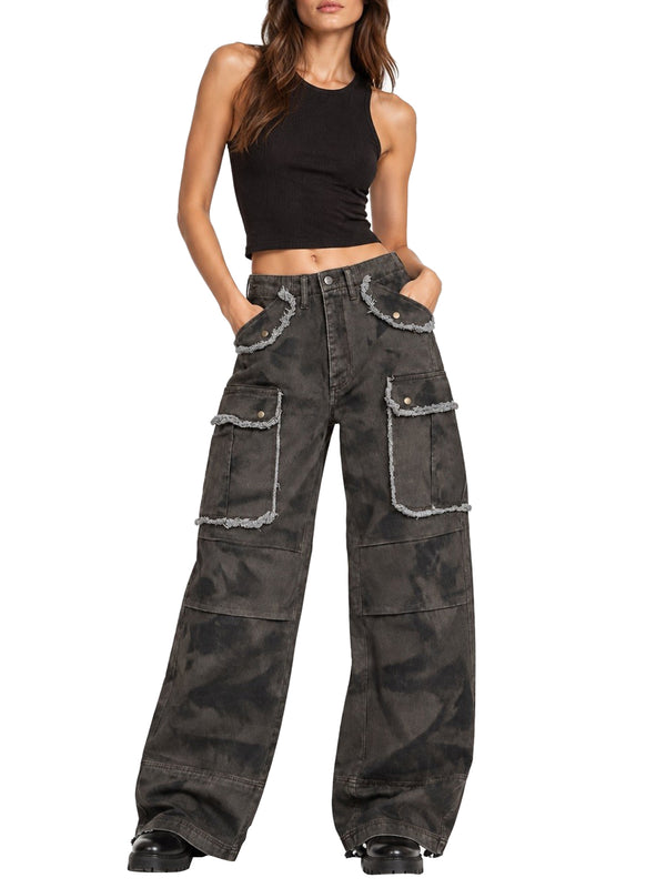 ELEH Jeans Cargo Eleh - Grigio