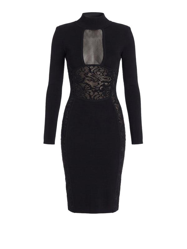 ELISABETTA FRANCHI 1USCITA Abito A Maglia Elisabetta Franchi - Nero