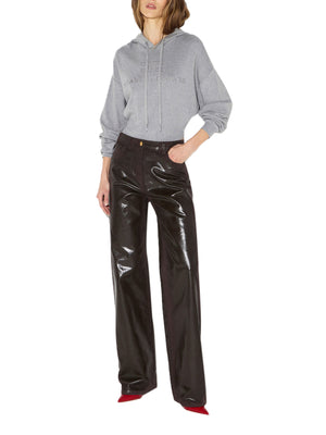 ELISABETTA FRANCHI 1USCITA Body Elisabetta Franchi in Maglia con cappuccio - Grigio melange