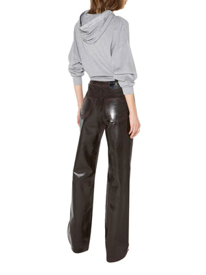 ELISABETTA FRANCHI 1USCITA Body Elisabetta Franchi in Maglia con cappuccio - Grigio melange