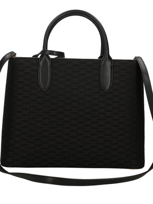 ELISABETTA FRANCHI 1USCITA Borsa A Mano Elisabetta Franchi Logo Frontale Nero