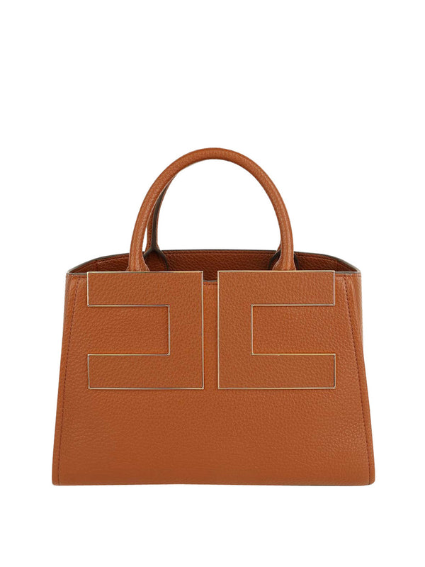ELISABETTA FRANCHI 1USCITA Borsa A Mano Elisabetta Franchi Logo Frontale Sigaro