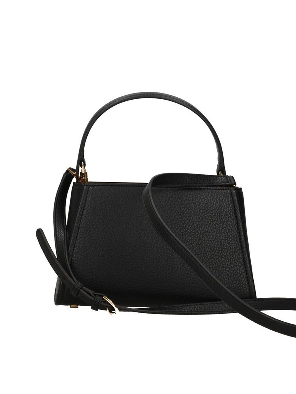 ELISABETTA FRANCHI 1USCITA Borsa A Mano Elisabetta Franchi Logo Frontale Nero