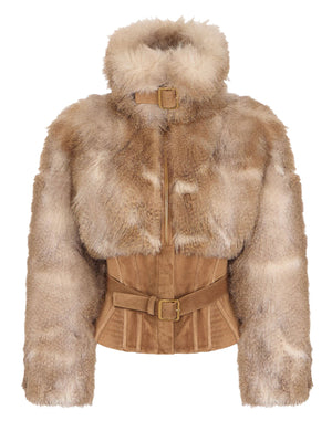 ELISABETTA FRANCHI 1USCITA Pelliccia Elisabetta Franchi - Daino