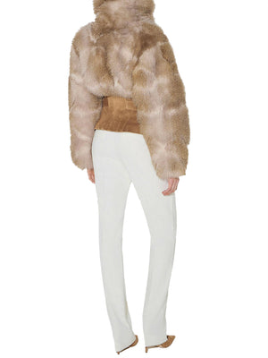 ELISABETTA FRANCHI 1USCITA Pelliccia Elisabetta Franchi - Daino