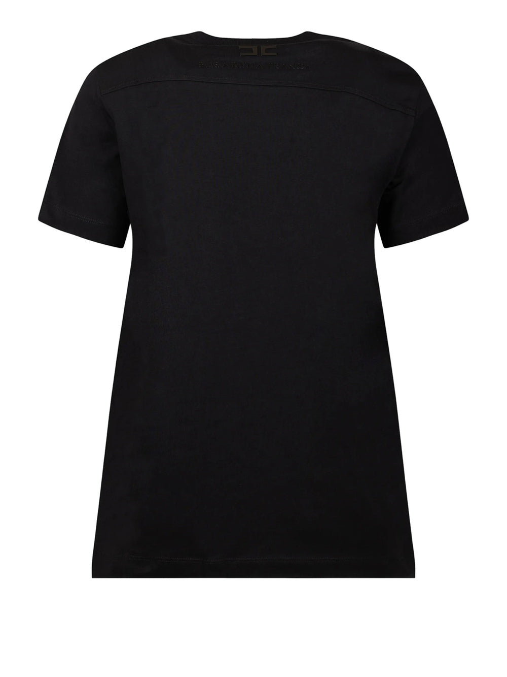 ELISABETTA FRANCHI 1USCITA T-Shirt Goffrata Elisabetta Franchi Nero