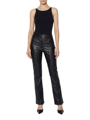 ELISABETTA FRANCHI 1USCITA Pantalone Elisabetta Franchi Con Nervature - Nero