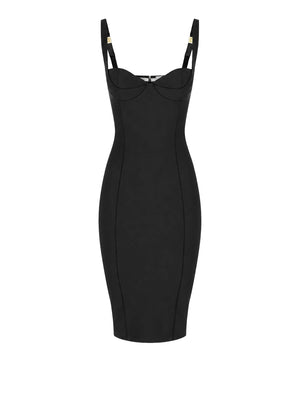 ELISABETTA FRANCHI 2USCITA Abito Corto Elisabetta Franchi - Nero