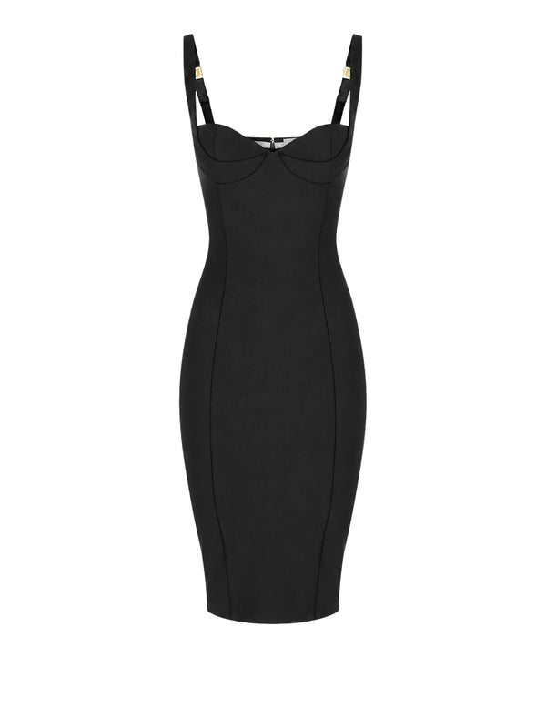 ELISABETTA FRANCHI 2USCITA Abito Corto Elisabetta Franchi - Nero