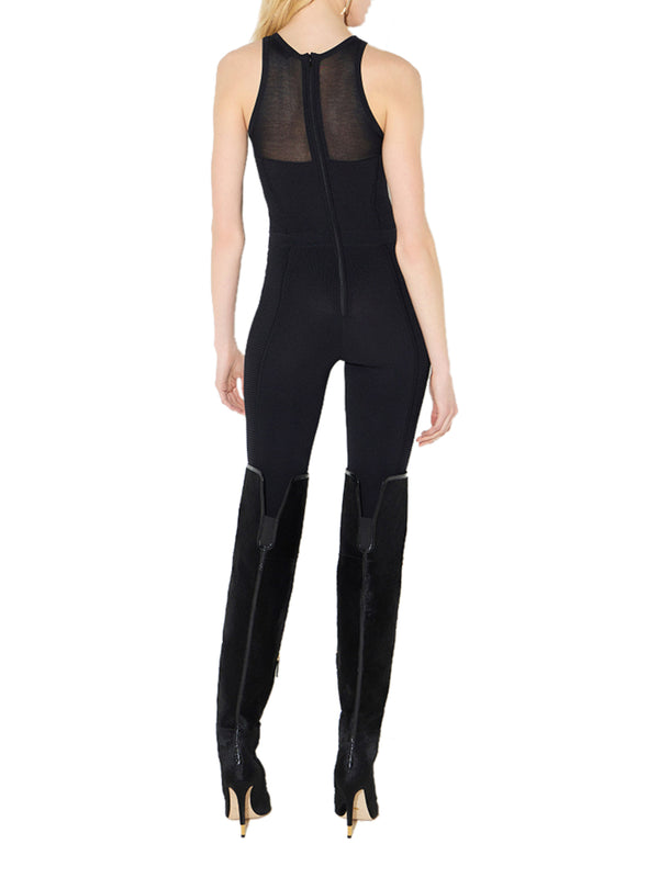 ELISABETTA FRANCHI 2USCITA Tuta Elisabetta Franchi in Maglia - Nero