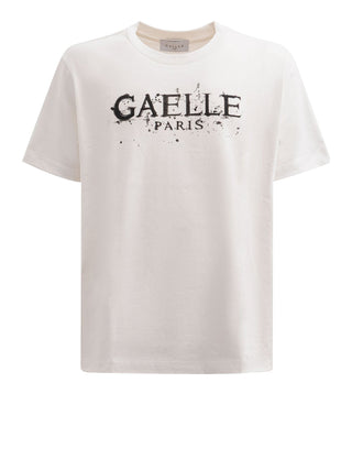 Gaelle Paris T-Shirt Basic Con Stampa - Burro