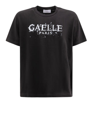 Gaelle Paris TShirt Basic Con Stampa Gaelle - Nero