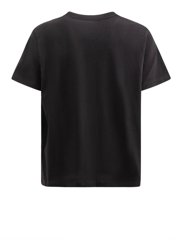Gaelle Paris T-Shirt Basic Con Stampa Gaelle - Nero