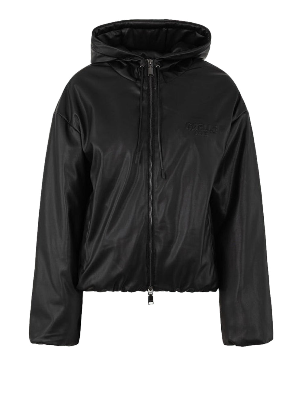 Gaelle Paris Bomber Gaelle Paris In Ecopelle Con Personalizzazione Nero
