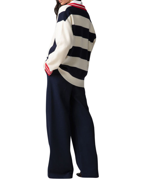 Gaelle Paris Pullover Collo Polo Con Personalizzazioni Logo Gaelle Paris Multicolore