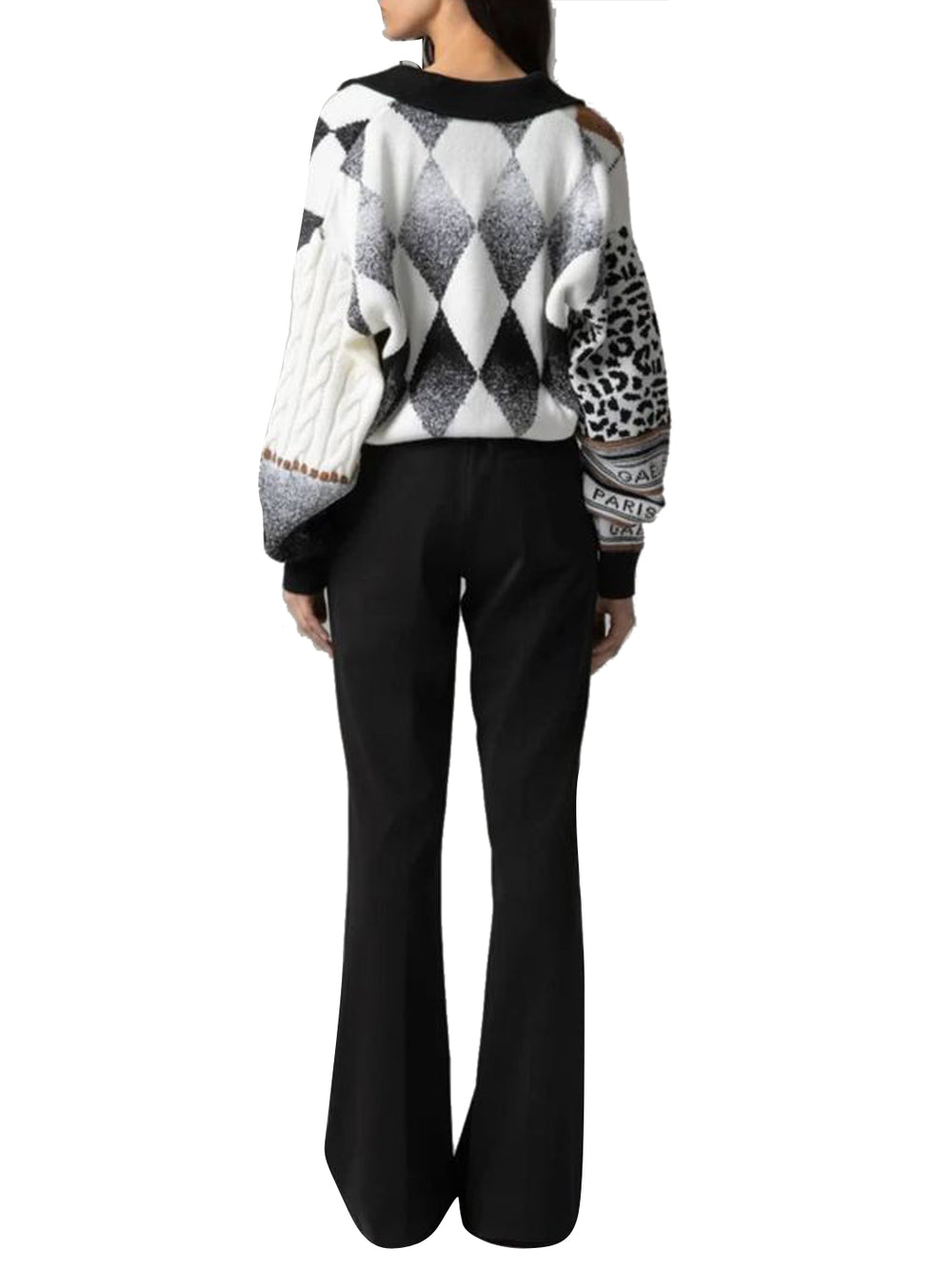 GAELLE PARIS Pullover Full Zip Manica Lunga Gaelle - Multi