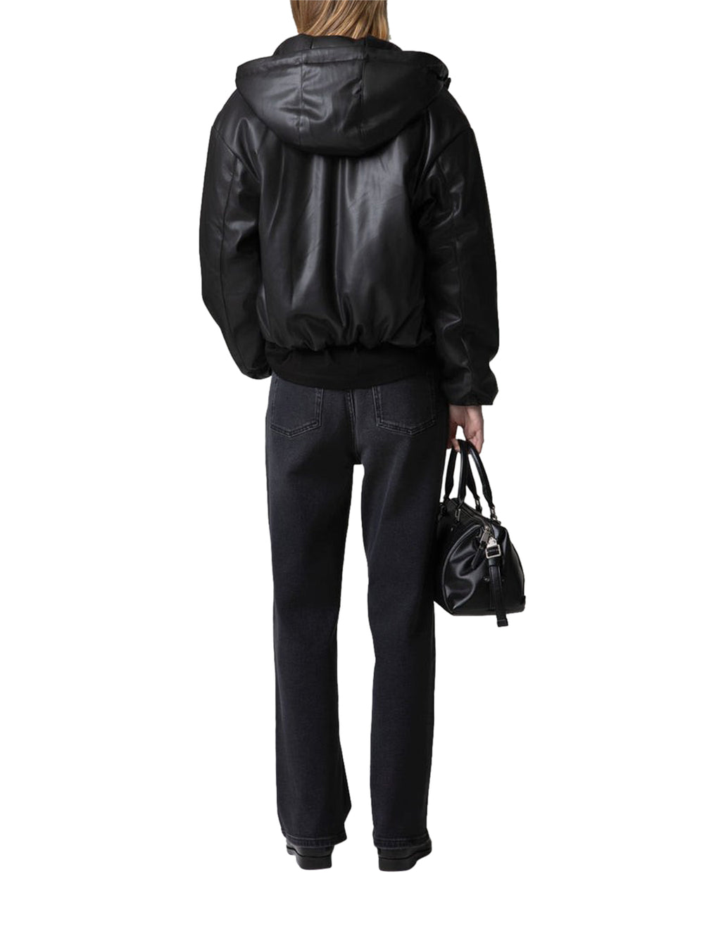 Gaelle Paris Borsa Pochette Regular Duffle Maxilogo Maison Gaelle Nero