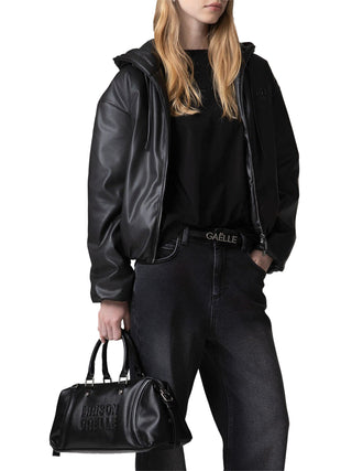 Gaelle Paris Borsa Pochette Regular Duffle Maxilogo Maison Gaelle Nero