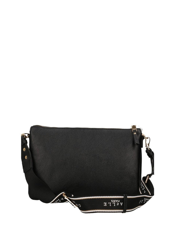 Gaelle Paris Borsa Pochette Gaelle Paris Logo Frontale Nero