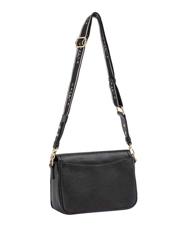 Gaelle Paris Regular Shoulder Strap Banda Logo Gaelle- Nero