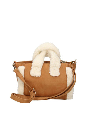Gaelle Paris Borsa A Mano GAACW03291 Logo Frontale Sabbia