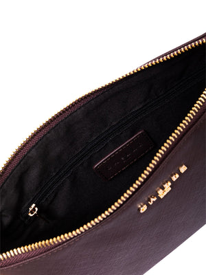 Gaelle Paris Pochette Regular Essential Saffiano - Testa Di Moro