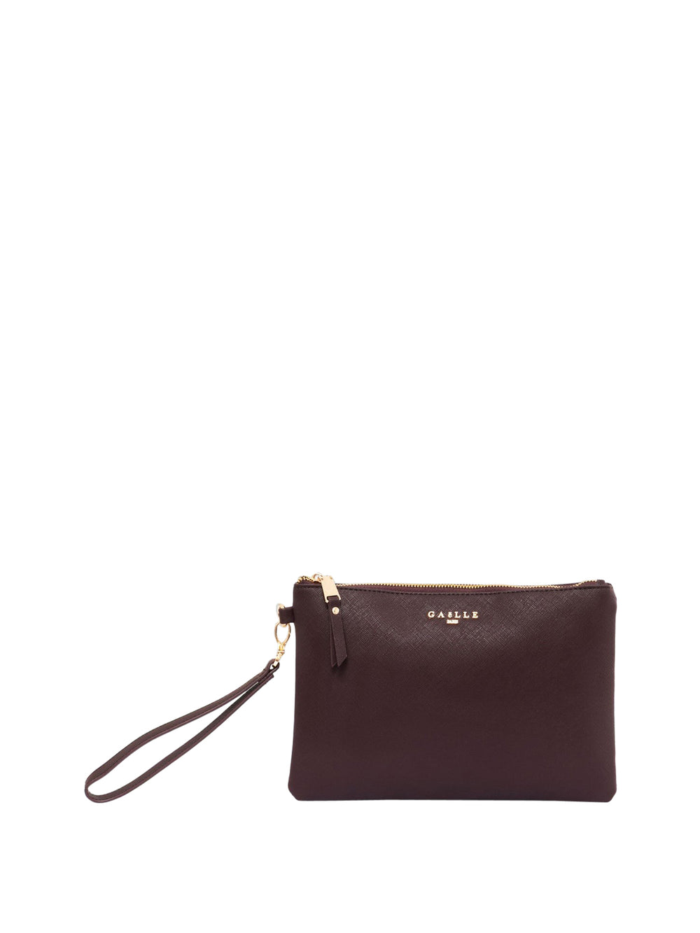 Gaelle Paris Pochette Regular Essential Saffiano - Testa Di Moro