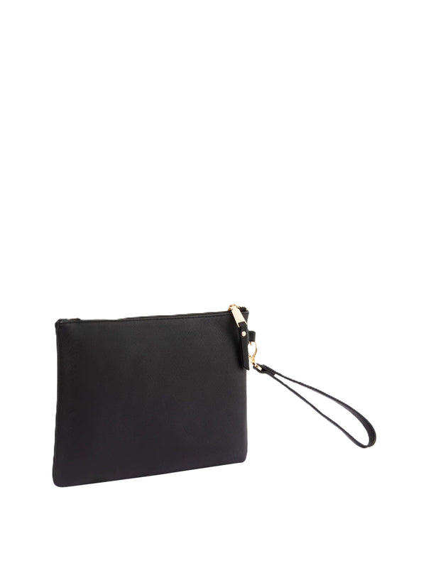 Gaelle Paris Pochette Gaelle Paris Essential Saffiano Nero