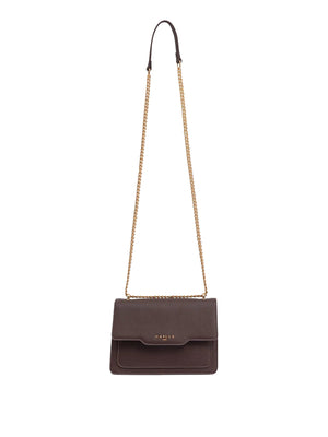 Gaelle Paris Borsa A Tracolla Gaelle Paris Saffiano Marrone