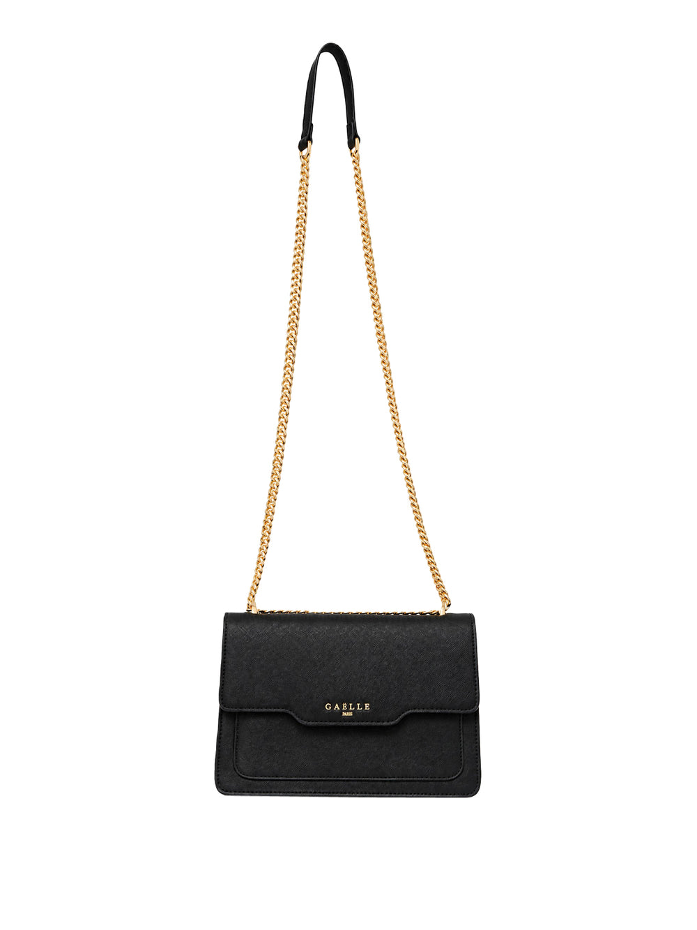 Gaelle Paris Borsa A Tracolla Gaelle Paris Saffiano Nero
