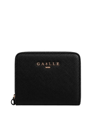 Gaelle Paris Portafoglio Gaelle Paris Logo Frontale Nero