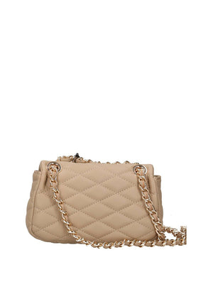 Gaelle Paris Borsa A Tracolla Gaelle Paris Logo Frontale Sabbia