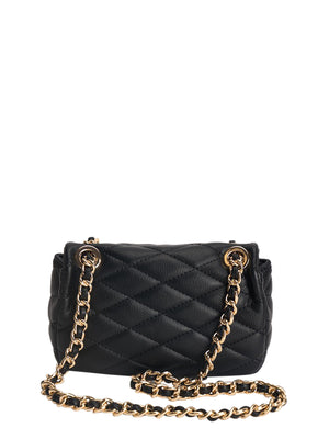 Gaelle Paris Borsa A Tracolla Gaelle Paris Logo Frontale Nero