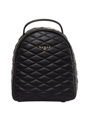 Gaelle Paris Zaino Logo Frontale Gaelle Paris Nero