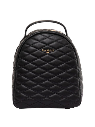 Gaelle Paris Zaino Logo Frontale Gaelle Paris Nero