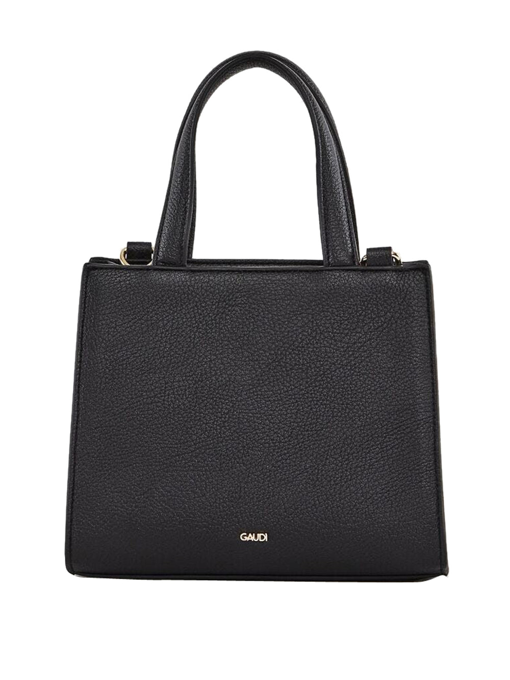 GAUDI' Borsa A Mano Gaudì Logo E Tracolla Nero
