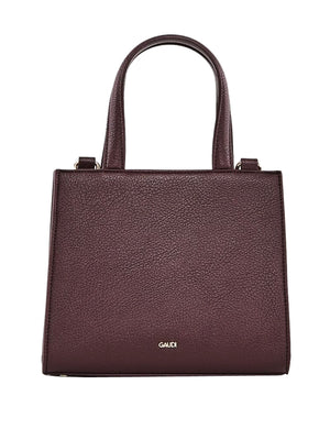 GAUDI' Borsa A Mano Gaudì Logo E Tracolla Burgundy