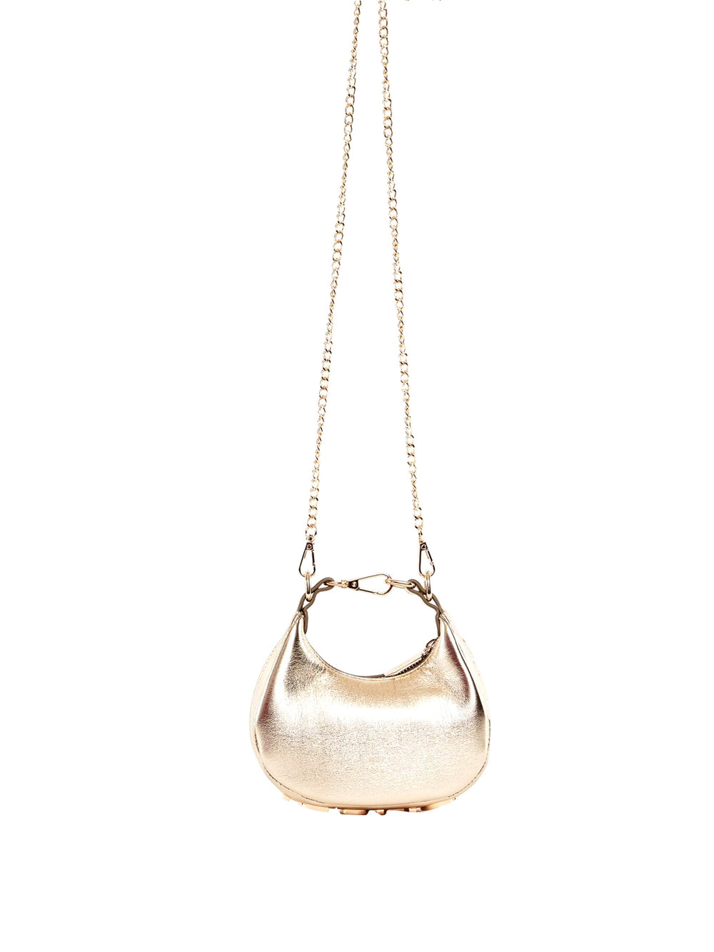 GAUDI' Borsa A Mano Gaudì Laminata Oro