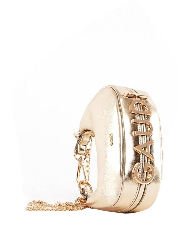 GAUDI' Borsa A Mano Gaudì Laminata Oro