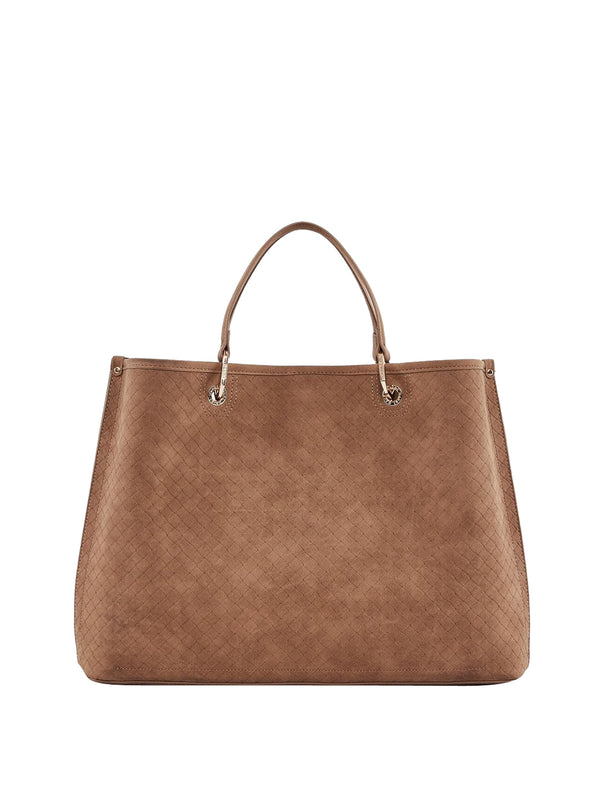 GAUDI' Borsa A Mano Gaudì Intrecciata Marrone