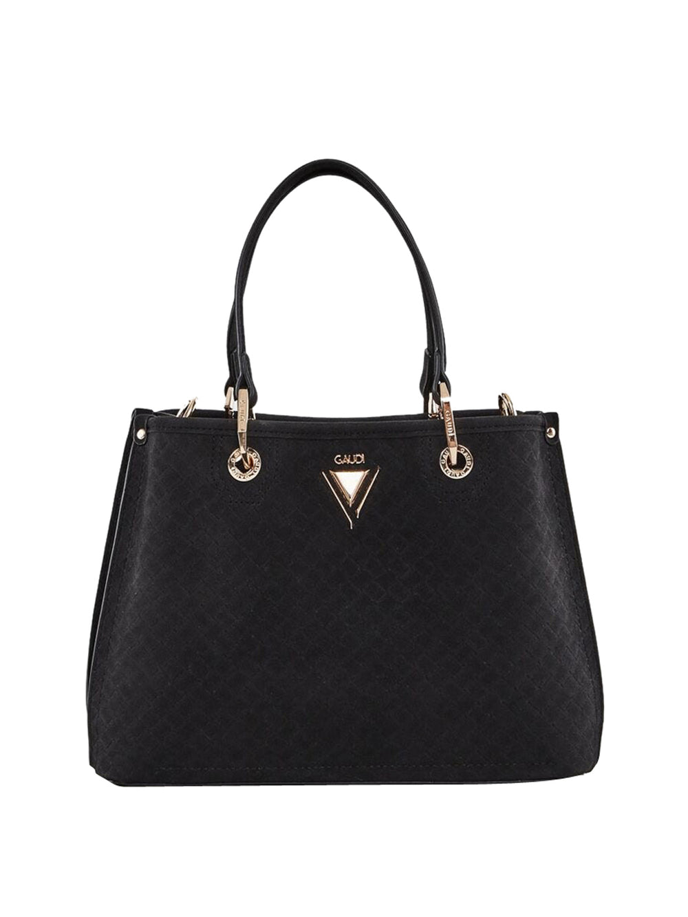GAUDI' Borsa A Mano Gaudì Intrecciata Nero