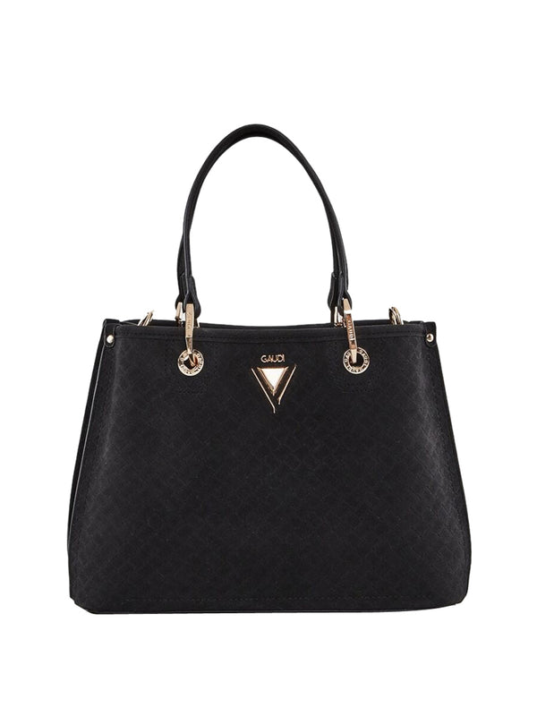 GAUDI' Borsa A Mano Gaudì Intrecciata Nero